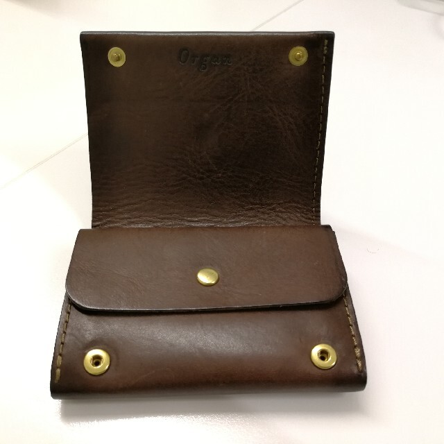 HERZ(ヘルツ)のHERZ organ 小型のマチ付き二つ折り財布（GS15） レディースのファッション小物(財布)の商品写真