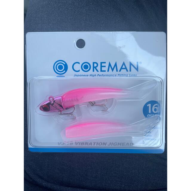 新品 コアマン VJ-16 ピンクヘッド/ピンクパール COREMAN ワーム スポーツ/アウトドアのフィッシング(ルアー用品)の商品写真