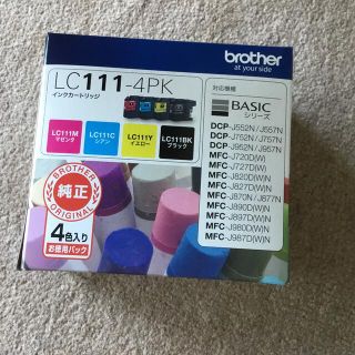 ブラザー(brother)のbrother インクカートリッジ LC111-4PK 4色(PC周辺機器)