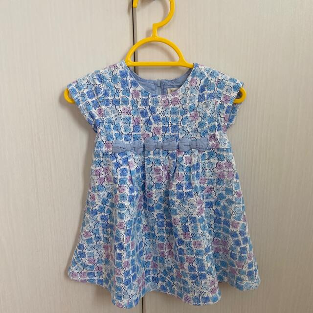 キムラタン(キムラタン)の80ワンピース キッズ/ベビー/マタニティのベビー服(~85cm)(ワンピース)の商品写真