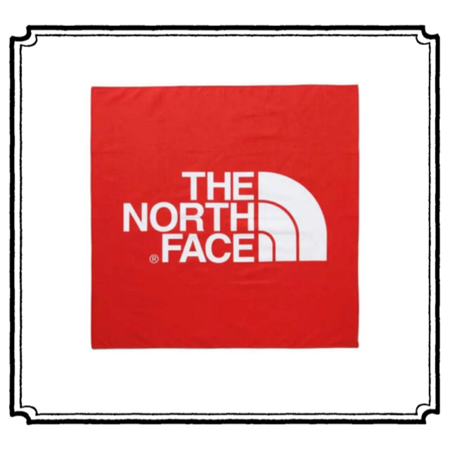 THE NORTH FACE(ザノースフェイス)の【未使用】ノースフェイス　バンダナ メンズのファッション小物(バンダナ/スカーフ)の商品写真