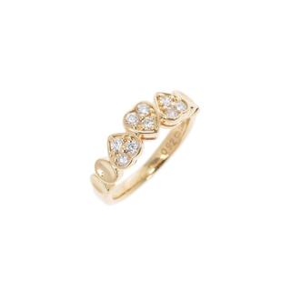 クリスチャンディオール(Christian Dior)のクリスチャンディオール  ハートリング ダイヤ リング・指輪(リング(指輪))