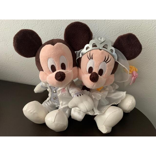 Disney(ディズニー)のミッキー＆ミニー　ウェルカムドール エンタメ/ホビーのおもちゃ/ぬいぐるみ(ぬいぐるみ)の商品写真