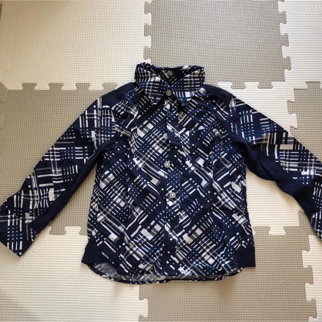 babyGAP(ベビーギャップ)のbabyGap 半袖シャツ　コムサイズ　長袖シャツ キッズ/ベビー/マタニティのキッズ服男の子用(90cm~)(Tシャツ/カットソー)の商品写真