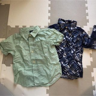 ベビーギャップ(babyGAP)のbabyGap 半袖シャツ　コムサイズ　長袖シャツ(Tシャツ/カットソー)