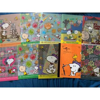 スヌーピー(SNOOPY)の①スヌーピー クリアファイル10枚(クリアファイル)