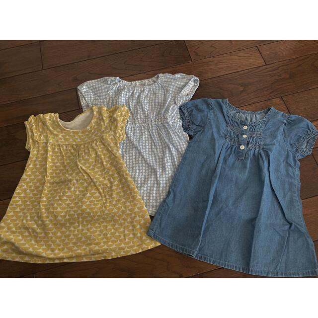 UNIQLO(ユニクロ)のまとめ売り　　キッズ服　　90 キッズ/ベビー/マタニティのキッズ服女の子用(90cm~)(ワンピース)の商品写真