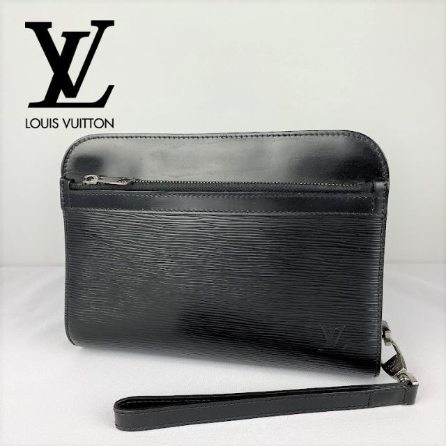 高評価! LOUIS VUITTON セカンドバッグ オシュ エピ ノワール