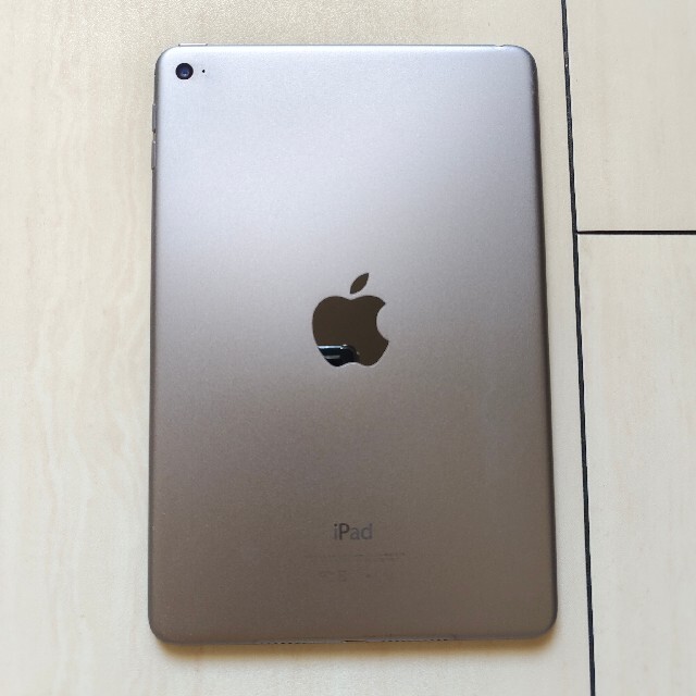 iPad(アイパッド)のiPad mini4 Wi-Fiモデル スペースグレー 128gb 美品 スマホ/家電/カメラのPC/タブレット(タブレット)の商品写真