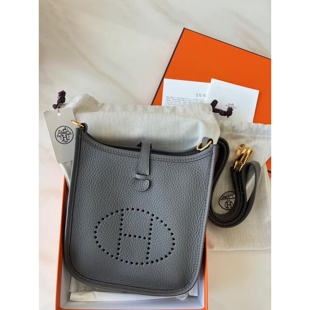 エルメス HERMES エヴリンtpm  エタン　ゴールド金具