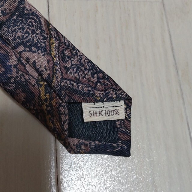 NICOLE(ニコル)のニコル 日本製 総柄 レトロ シルク ネクタイ メンズのファッション小物(ネクタイ)の商品写真