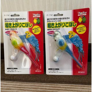 インコのオモチャ　2個セット(鳥)