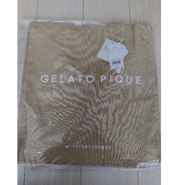 gelato pique(ジェラートピケ)のgelato pique ジェラートピケ　ホビートートバッグ イエロー レディースのバッグ(トートバッグ)の商品写真