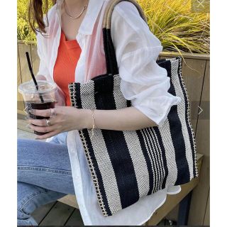 ディスコート(Discoat)の【TARANGO】JUTE TOTE ブラック(トートバッグ)