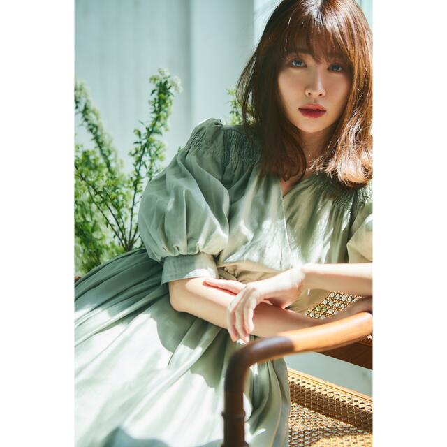 Her lip to ♥︎ airy volume sleeve dress