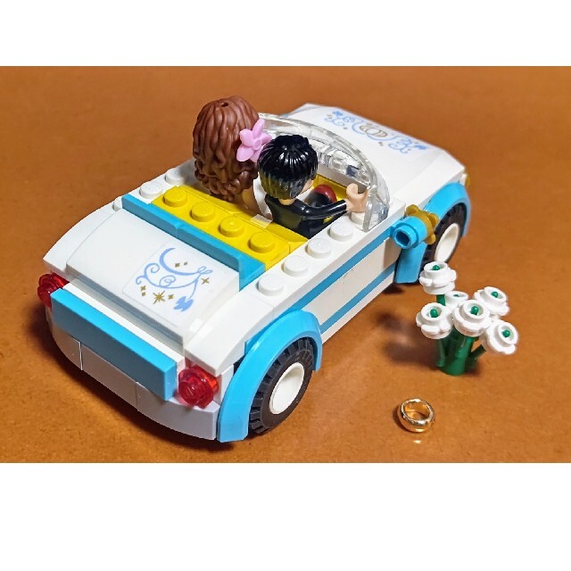 Lego(レゴ)のレゴ★フレンズ ウェディング オープンカー オリジナルアレンジ エンタメ/ホビーのおもちゃ/ぬいぐるみ(その他)の商品写真