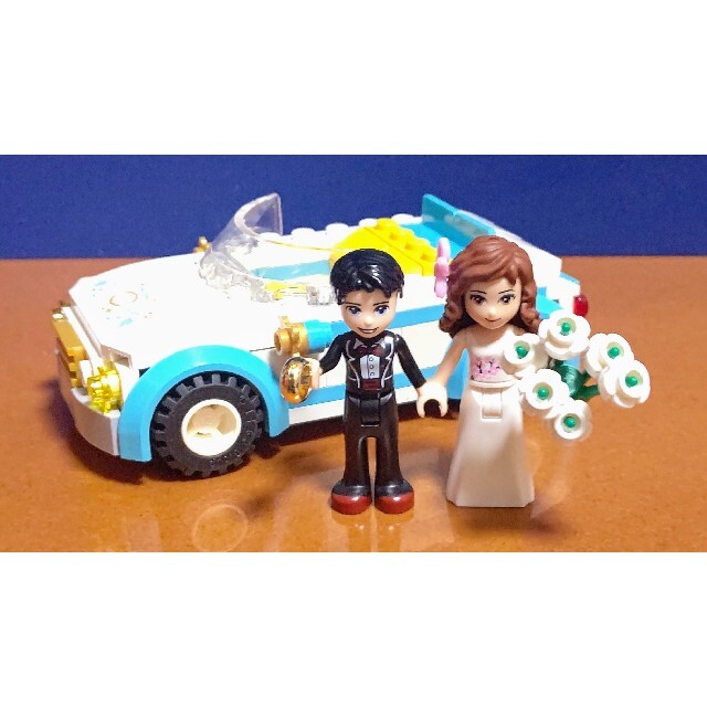 Lego(レゴ)のレゴ★フレンズ ウェディング オープンカー オリジナルアレンジ エンタメ/ホビーのおもちゃ/ぬいぐるみ(その他)の商品写真