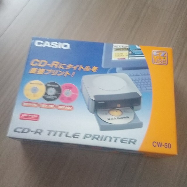 CD-R タイトルプリンター　CASIO