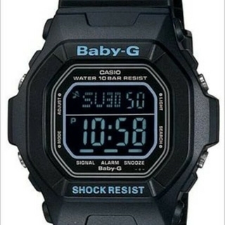 ベビージー(Baby-G)の美品◆ baby g  BG-5600 BK  レディース腕時計(腕時計)