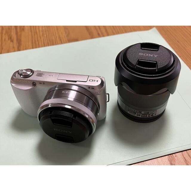 SONY NEX-C3 ダブルレンズ　カメラ