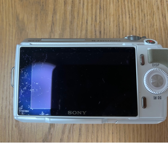 SONY(ソニー)のミラーレス一眼SONYダブルキットレンズNEX-C3 flashairカード付き スマホ/家電/カメラのカメラ(ミラーレス一眼)の商品写真