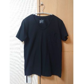 ムジルシリョウヒン(MUJI (無印良品))の◆無印良品◆ムラ糸 Vネック Tシャツ(Tシャツ(半袖/袖なし))