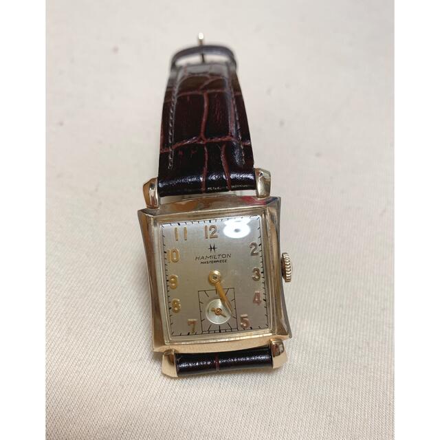 格安人気 Hamilton - 1955年/HAMILTON/メンズ/手巻き/腕時計/ビンテージ/アンティーク 腕時計(アナログ)