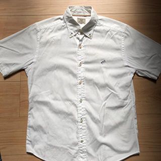 ユナイテッドアローズグリーンレーベルリラクシング(UNITED ARROWS green label relaxing)のGREEN LABEL RELAXING 白半袖シャツ(シャツ)