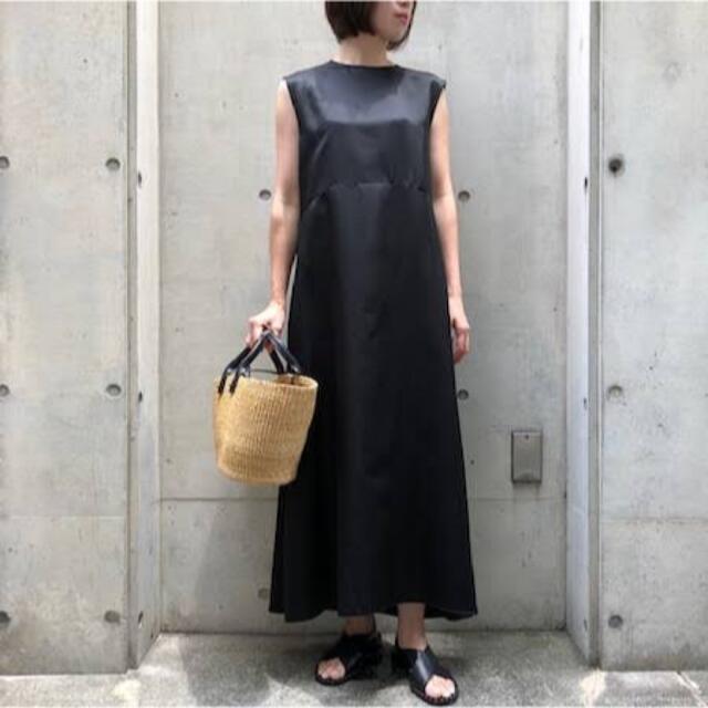 BLAMINKブラミンク コットンシルクワンピース - ロングワンピース