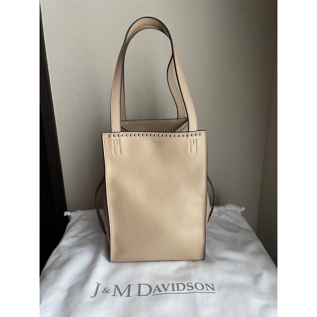 未使用 J&M DAVIDSON ベルミニ ウイズ スタッズ バッグ