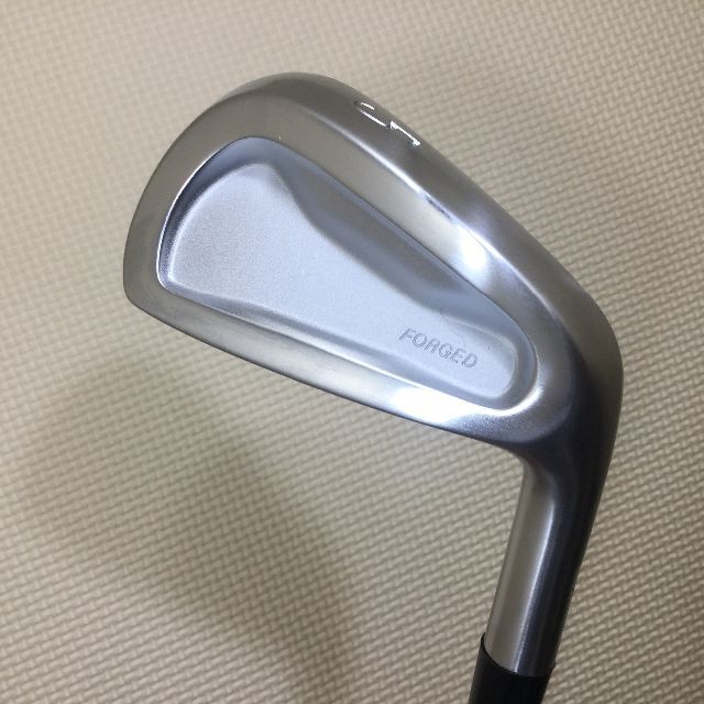 熱い販売 【新品・全番手同じ長さ・ワンレングス】軟鉄鍛造アイアン
