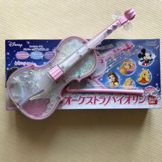 バンダイ(BANDAI)のライト&オーケストラ　バイオリン　ピンク(楽器のおもちゃ)