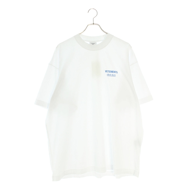 VETEMENTS オーバーサイズ スローガン Tシャツ 開店記念セール！
