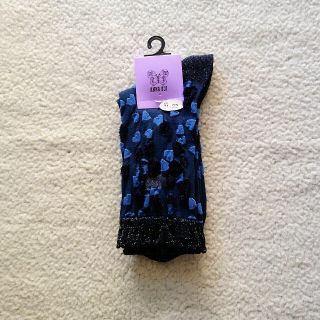 アナスイ(ANNA SUI)の子供ソックス(ラメ入り) 21～22㎝ ANNA SUI(靴下/タイツ)