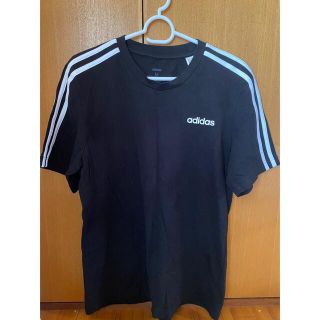 アディダス(adidas)のadidas 黒Tシャツ　Mサイズ(Tシャツ/カットソー(半袖/袖なし))