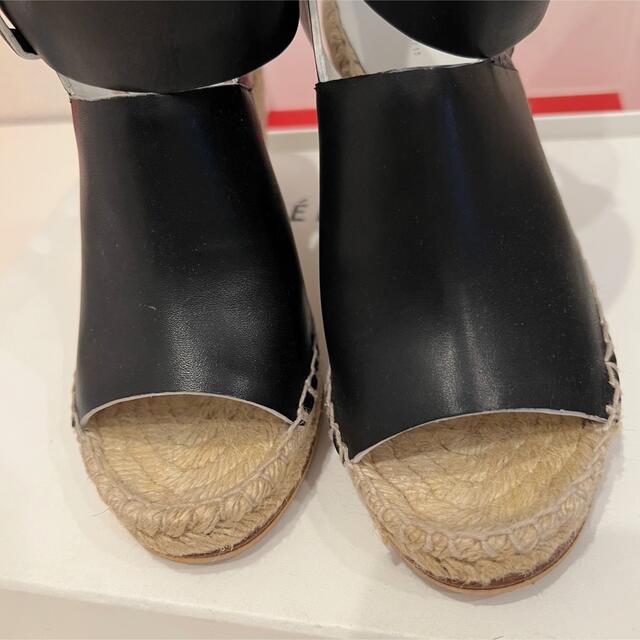 CELINE サンダル セリーヌエスパドリーユ ウエッジサンダル 35 CELINE サンダル セリーヌエスパドリーユ ウエッジサンダル 35