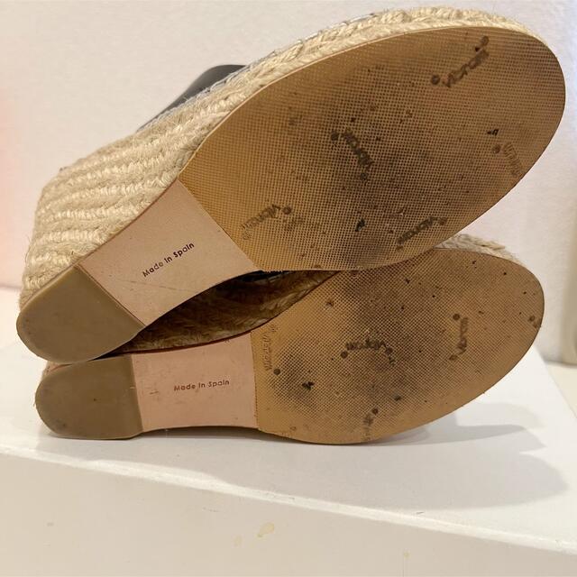 CELINE サンダル セリーヌエスパドリーユ ウエッジサンダル 35 CELINE サンダル セリーヌエスパドリーユ ウエッジサンダル 35