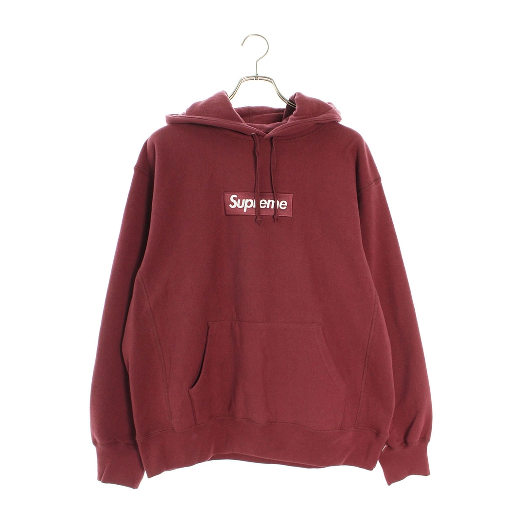 シュプリーム 21AW Box Logo Hooded Sweatshirt ボックスロゴフーデッドパーカー  メンズ M