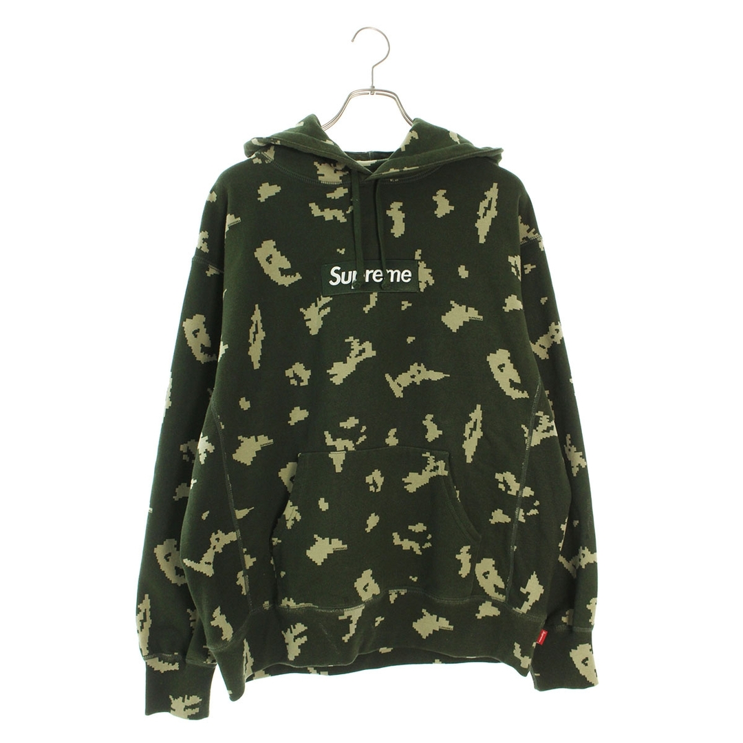 シュプリーム 21AW Box Logo Hooded Sweatshirt ボックスロゴフーデッドパーカー  メンズ Mメンズ