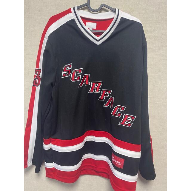 Supreme Scarface Hockey Jersey ホッケーシャツ - Tシャツ/カットソー ...