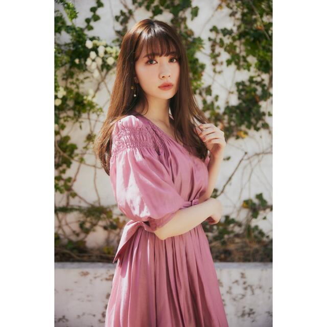 Her lip to(ハーリップトゥ)の【Herlipto】 Airy Volume Sleeve Dress レディースのワンピース(ロングワンピース/マキシワンピース)の商品写真