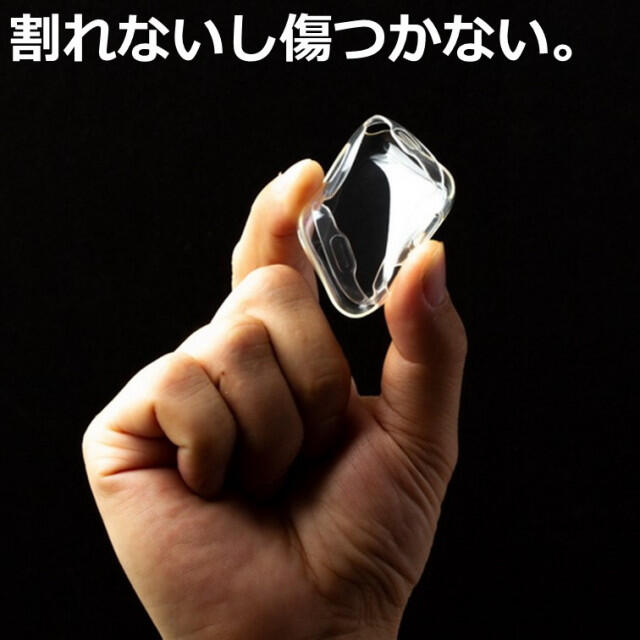 シリコンケース【38】透明クリア アップルウォッチ TPU フルカバー保護ケース メンズの時計(その他)の商品写真