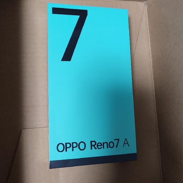 OPPO Reno 7 A 新品未開封 黒 スターリーブラックスターリーブラック