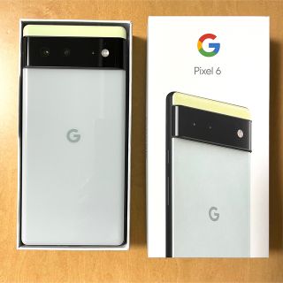 グーグルピクセル(Google Pixel)の【新品・未使用】Google Pixel6 128GB グリーン(スマートフォン本体)