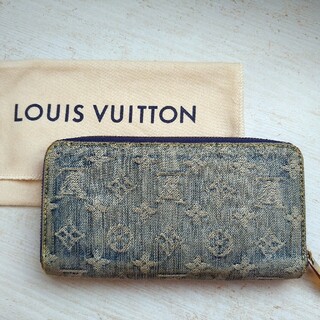 ルイヴィトン(LOUIS VUITTON)のLOUIS VUITTON　長財布　デニムウォレット(財布)