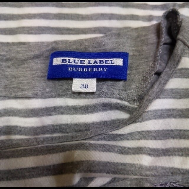 BURBERRY BLUE LABEL(バーバリーブルーレーベル)のラッキーちゃん様専用。BURBERRY BLUE LABEL  ボーダーＴシャツ レディースのトップス(Tシャツ(半袖/袖なし))の商品写真