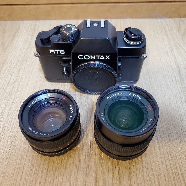 値下げ⭐コンタックス　CONTAX　RTS　カールツァイスレンズ2本付属