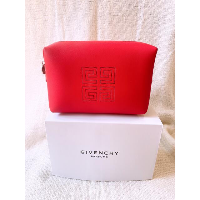 ジバンシイ GIVENCHY コスメポーチ #シルバー [463042] - 化粧ポーチ