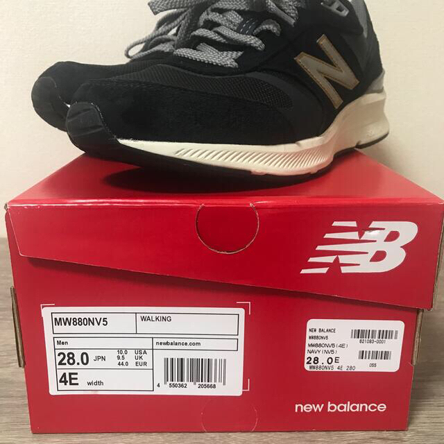 NEW BALANCE ニューバランス MW880NV5 28cm - スニーカー