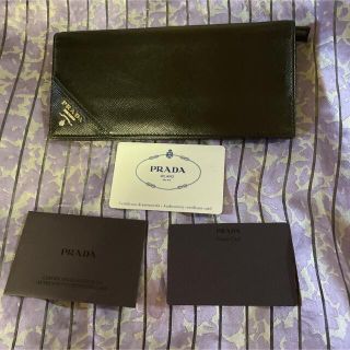 プラダ(PRADA)の美品 PRADA 長財布(財布)